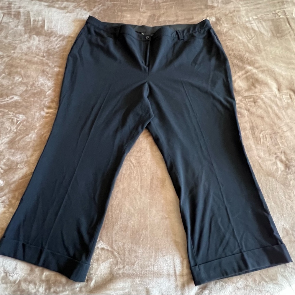 Lane Bryant Black Dress Pants 28 Petite